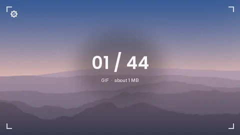 GIF sample: About 1 MB