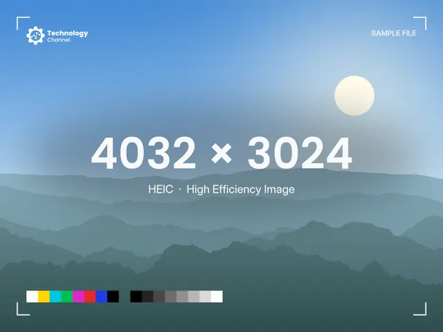 HEIC sample: 4032 × 3024