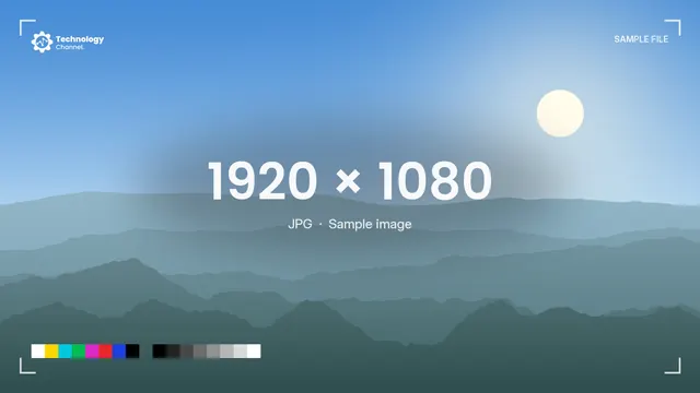 JPG sample: 1920 × 1080