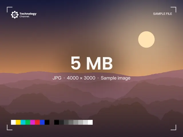 JPG sample: 5 MB photo
