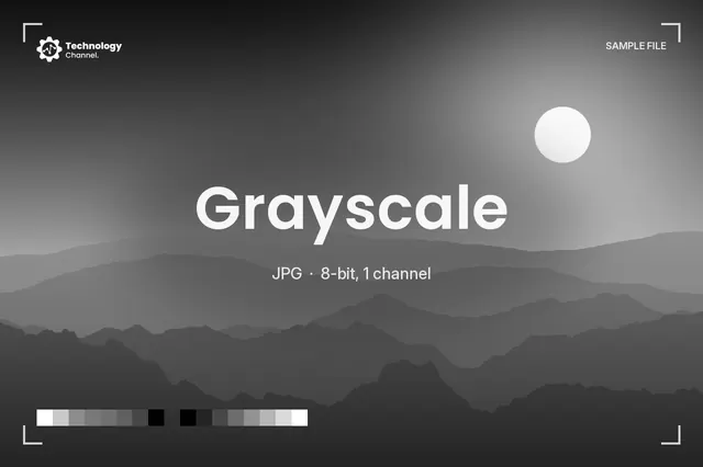 JPG sample: Grayscale