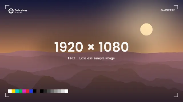 PNG sample: 1920 × 1080