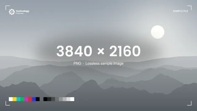 PNG sample: 3840 × 2160